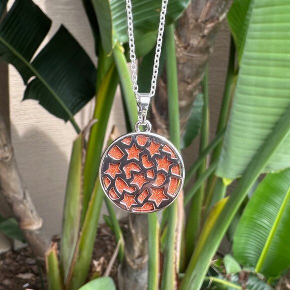 NEW Goldstone Cat Love Necklace Goldstone Cat Love Pendant - Picture 4 of 5